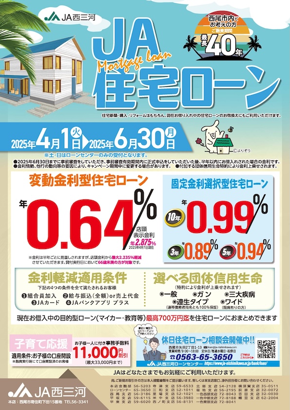 住宅ローンコーナー